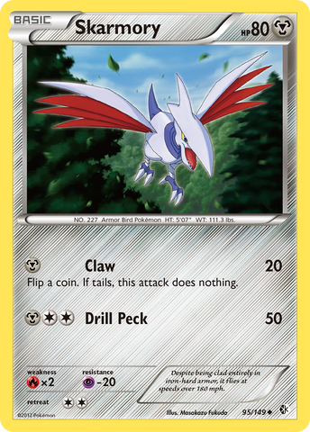 Skarmory (95/149) [Black & White: Boundaries Crossed]